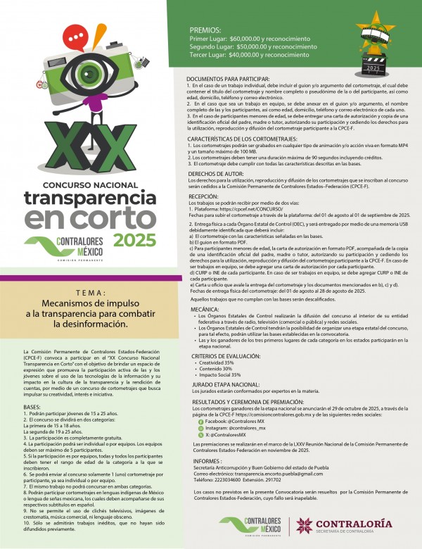 Concurso Nacional de Transparencia 
